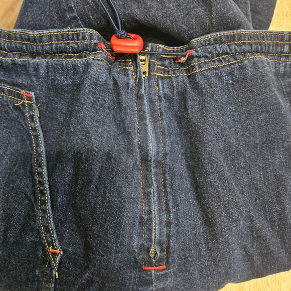 Vanity Jeans Women's Medium Y2K Denim Maxi Skirt - Picture 4 of 7